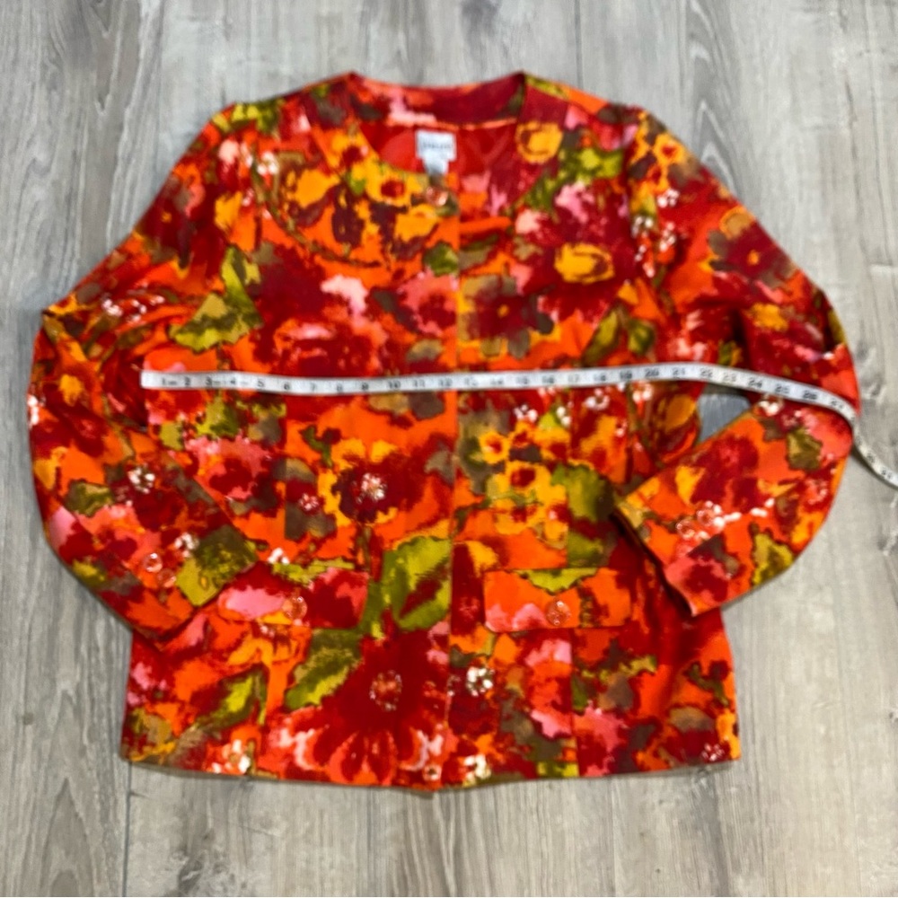 Chico’s Fully Lined Button Up Jacket - image 3